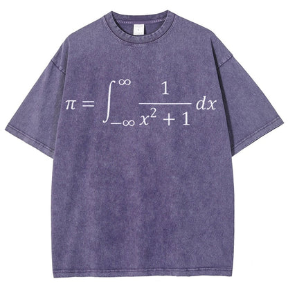 The Constant Number Pi Nerd Vintage Distressed T-shirt