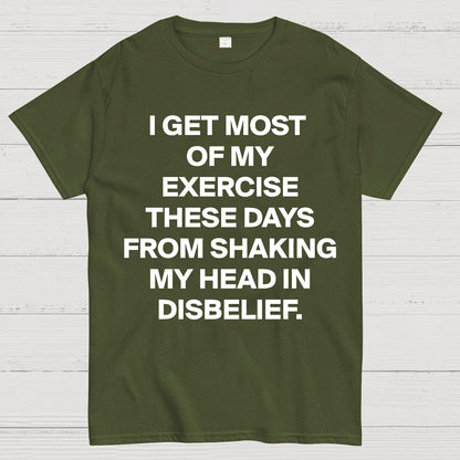 Shaking My Head Sarcastic Geek T-Shirt