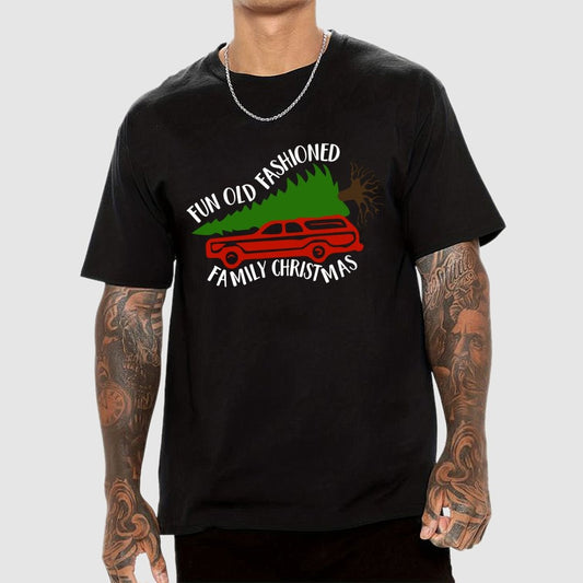 Fun Old-Fashioned Christmas Geek T-Shirt