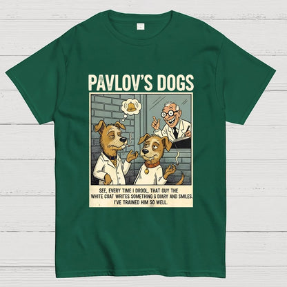 Pavlov's Dogs Art Print Geek T-Shirt