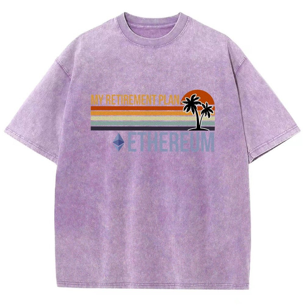 ETH Retirement Plan Vintage Distressed T-shirt