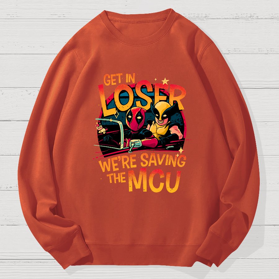 Saving The Universe Geek Cotton Sweatshirt