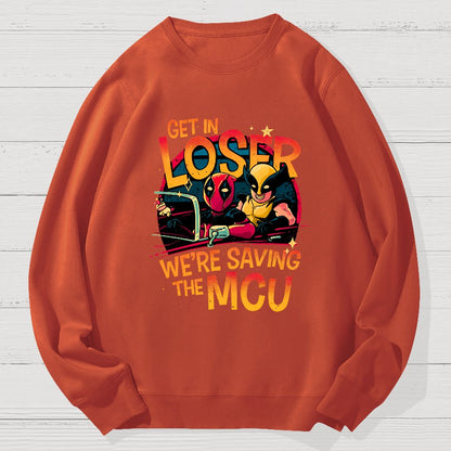 Saving The Universe Geek Cotton Sweatshirt
