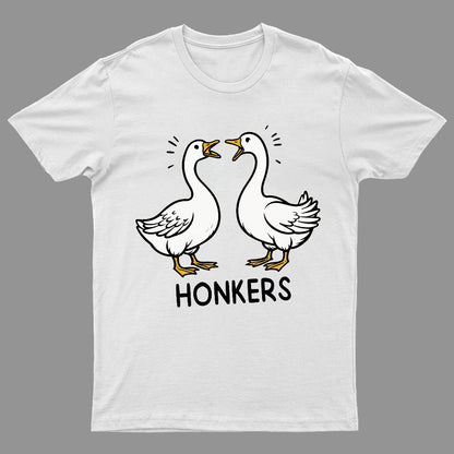 Honkers Funny Goose Geeky T-Shirt