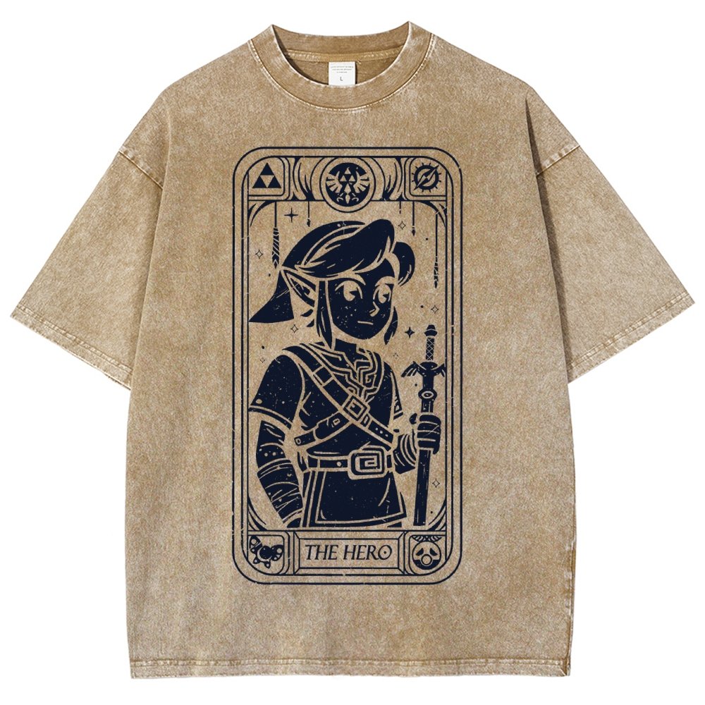 The New Tarot Hero Vintage Distressed T-shirt