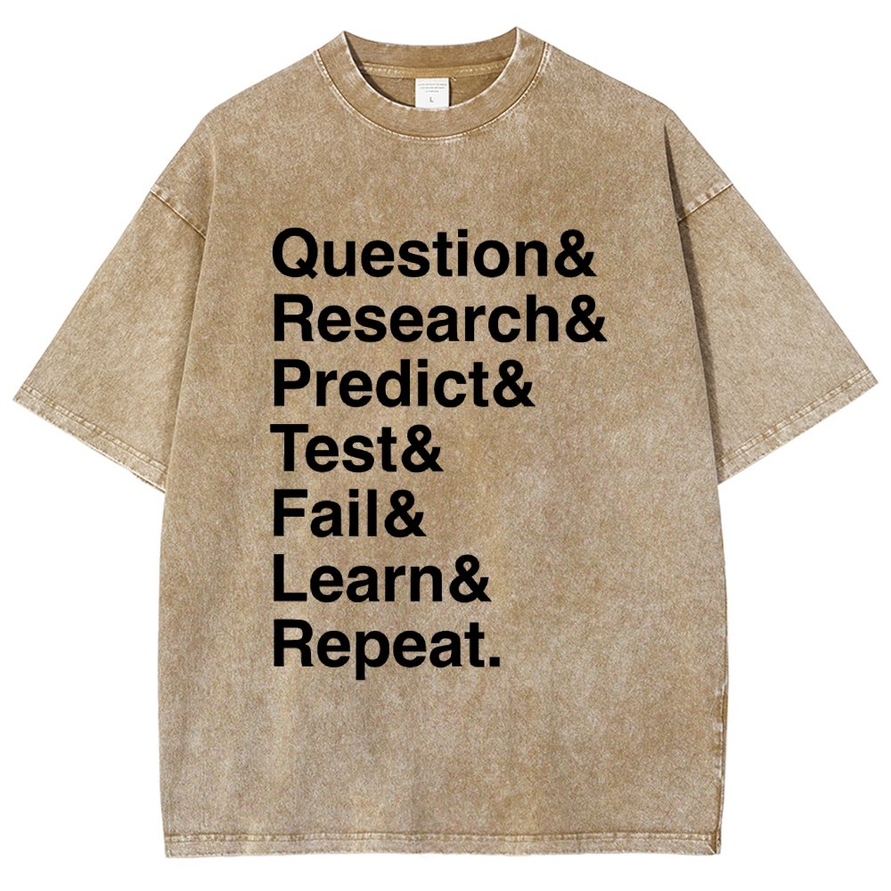 Scientific Method Vintage Distressed T-shirt