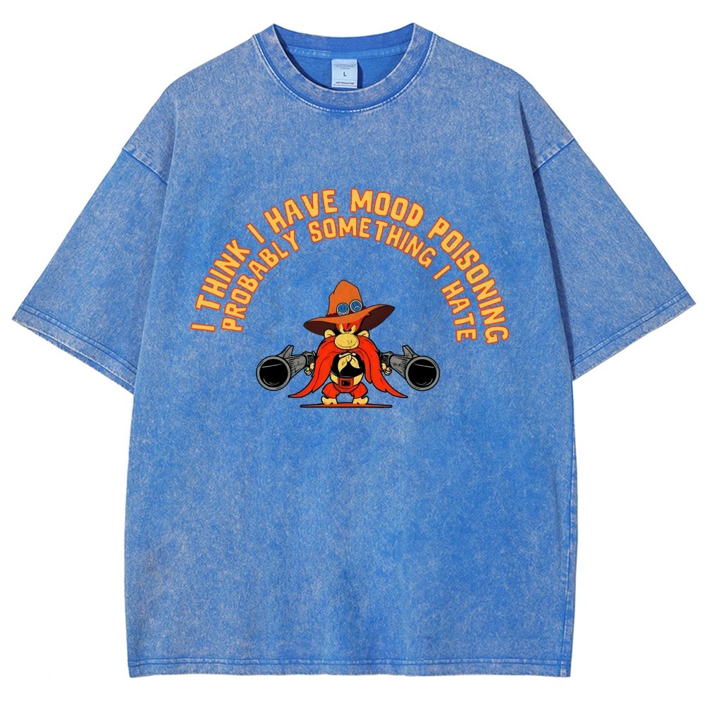 A Bad Case Of Mood Poisoning Vintage Distressed T-shirt