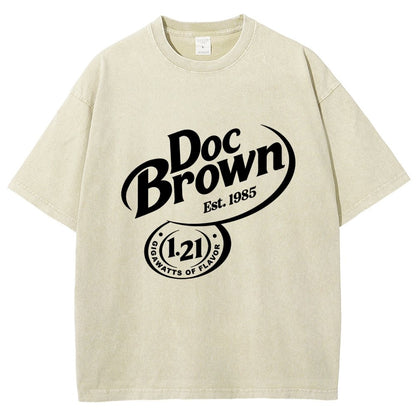 Back To The Flavor Vintage Distressed T-shirt
