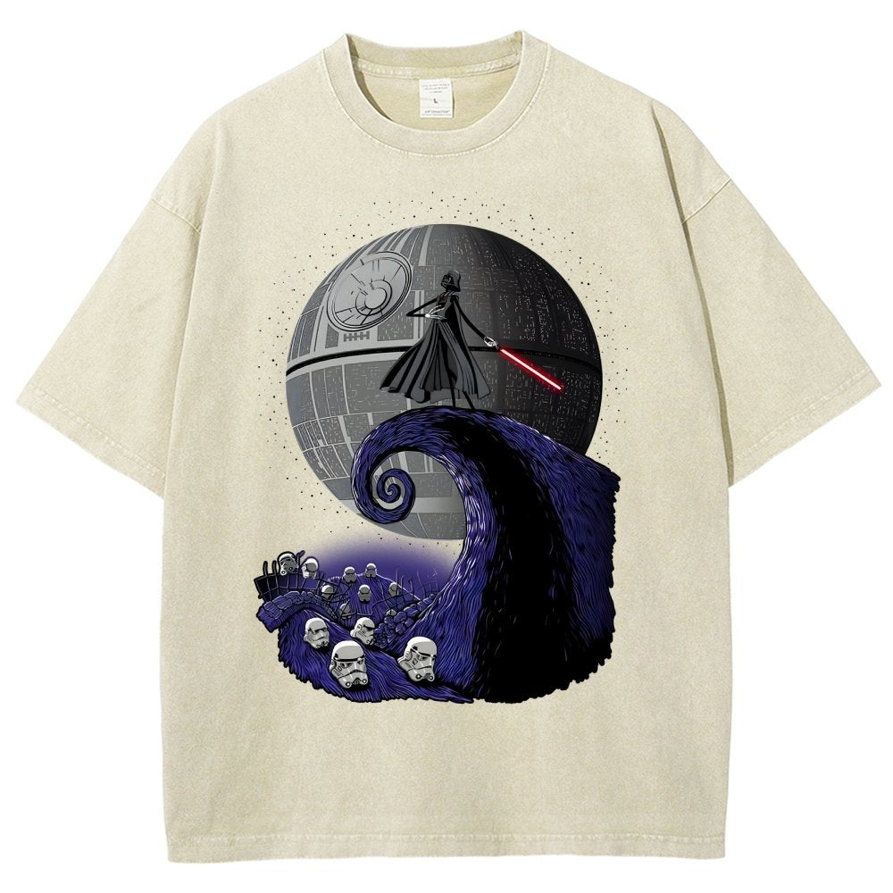 The Nightmare Before Realm Vintage Distressed T-shirt