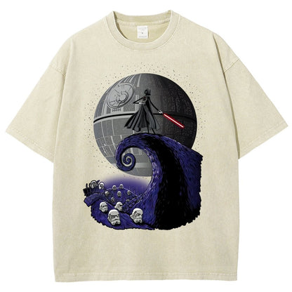 The Nightmare Before Realm Vintage Distressed T-shirt