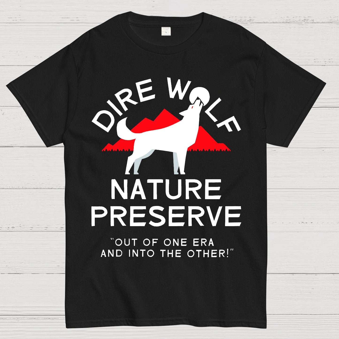 Mystic Wolf Nature Preserve Geek T-Shirt