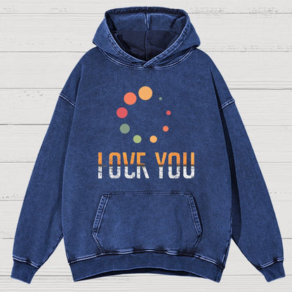 Complex Emotions Loading Vintage Distressed Hoodie