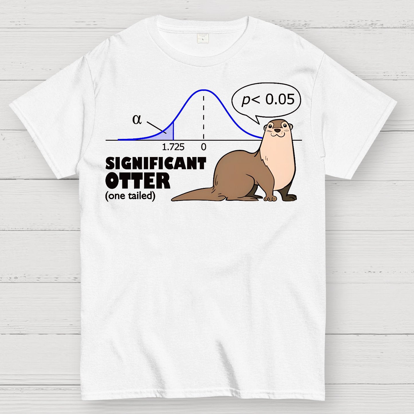 Significant Otter (One Tailed) Geek T-Shirt