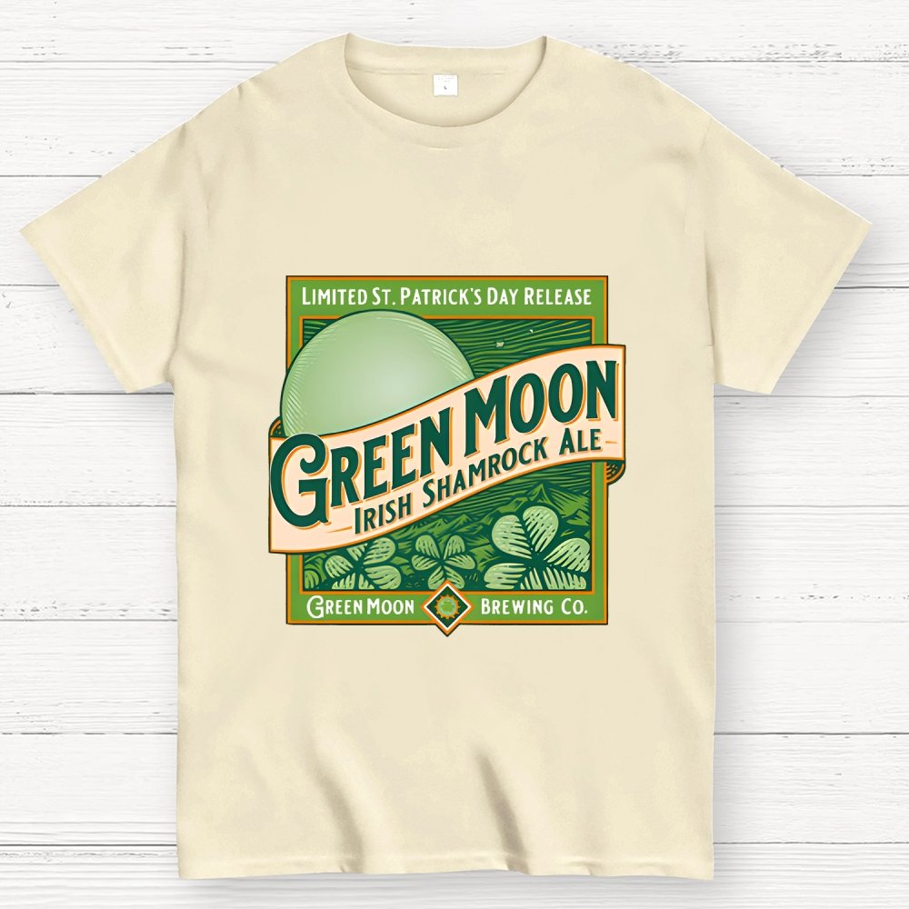 Green Moon Geek T-Shirt