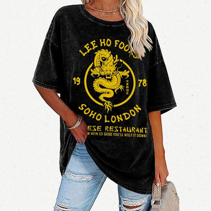 Lee Ho Fooks Chinese Restaurant Vintage Distressed T-shirt