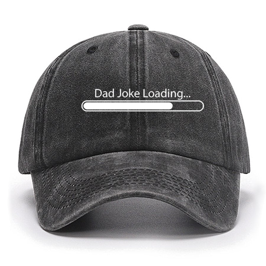 Dad Joke Loading Funny Dad Cotton Hat