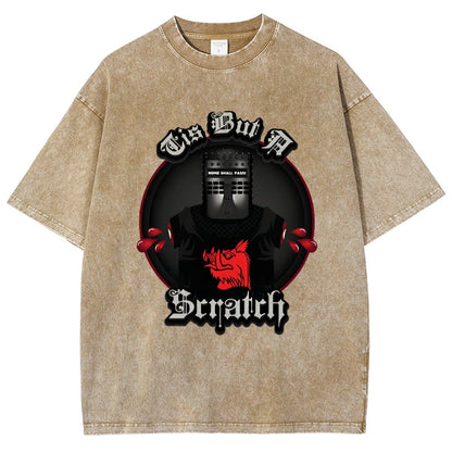 Tis But A Scratch Vintage Distressed T-shirt