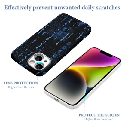Blue Codes 0 And 1 Phone Cases