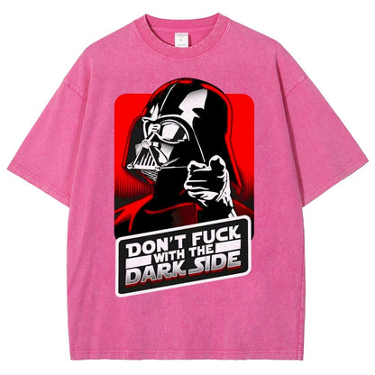 Dark Power Vintage Distressed T-shirt