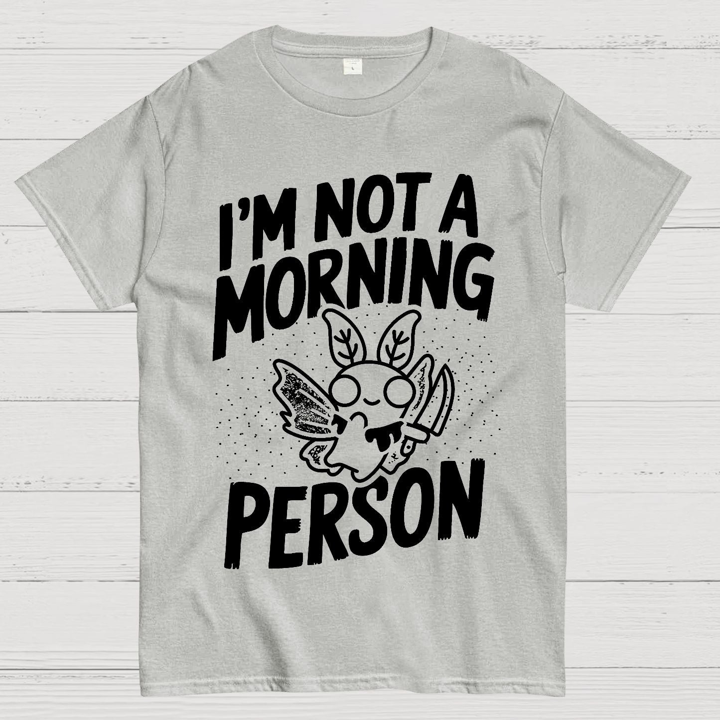 Not A Morning Bug Geek T-Shirt