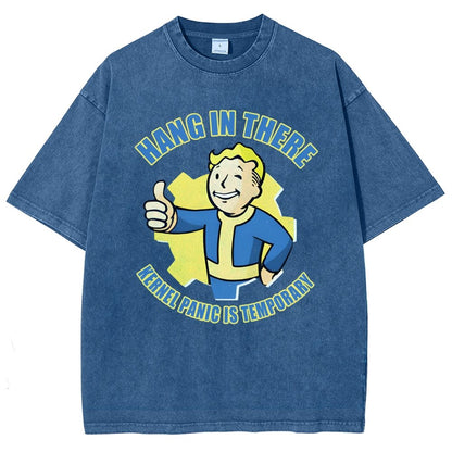 Hang in there - Kernel Panic is temporary Vintage Distressed T-shirt