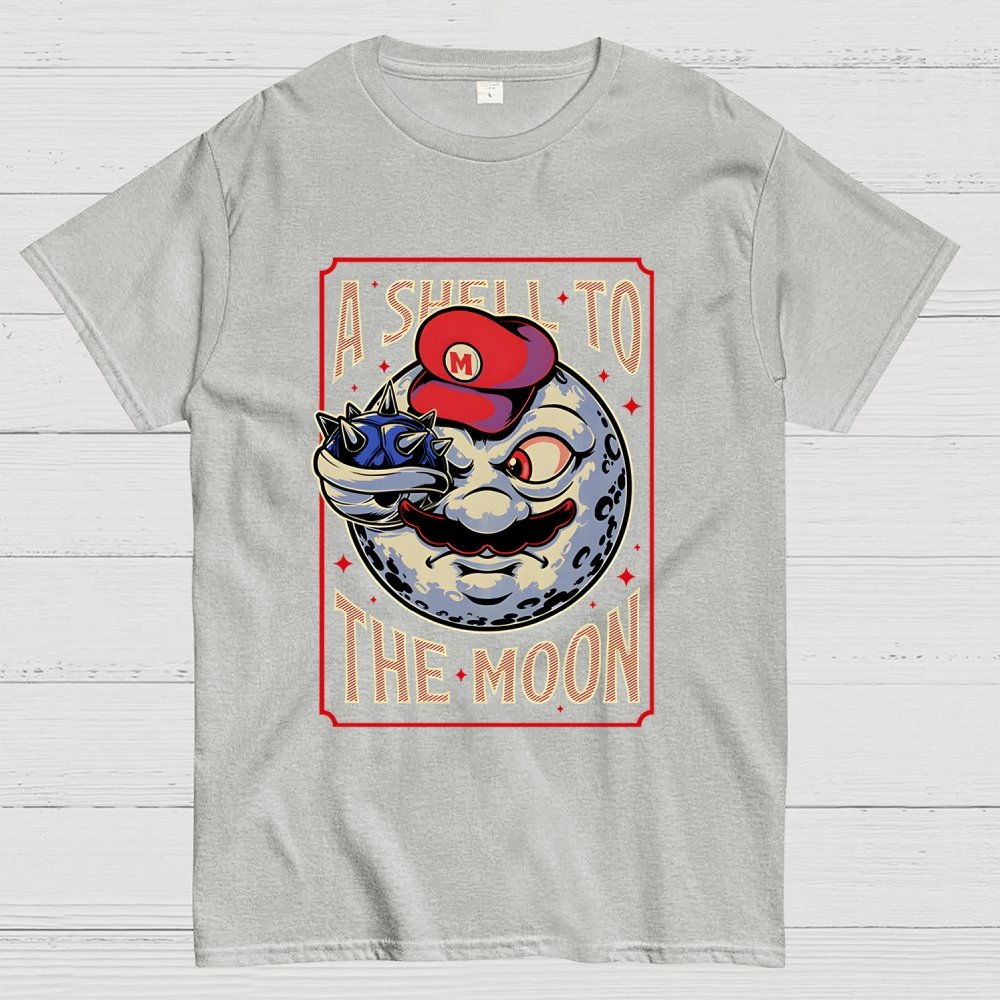 Moon Shell Movie Game Geek T-Shirt