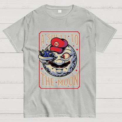 Moon Shell Movie Game Geek T-Shirt