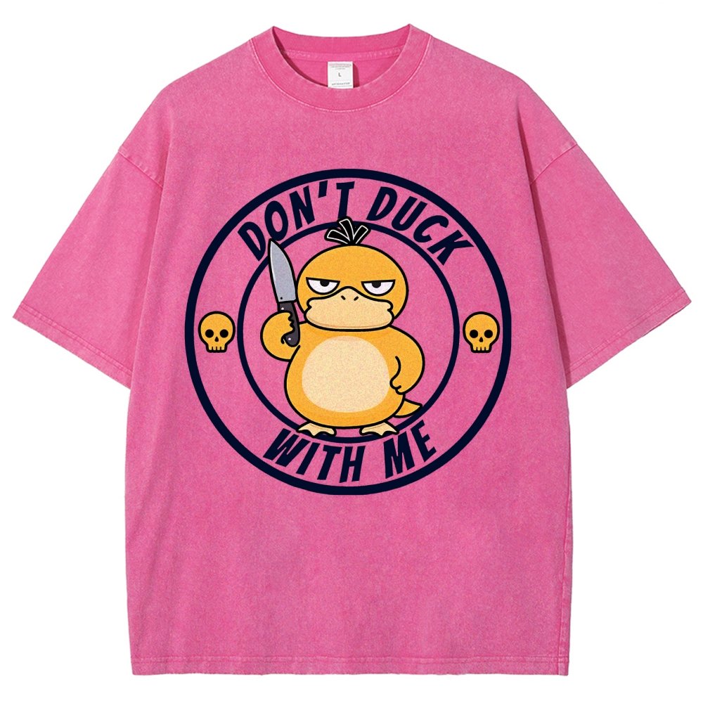 Don't Duck With Me Vintage Distressed T-shirt