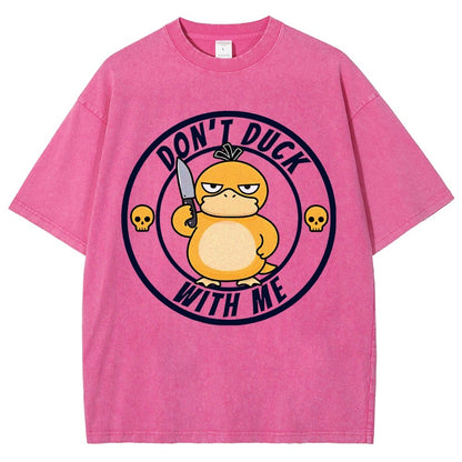 Don't Duck With Me Vintage Distressed T-shirt