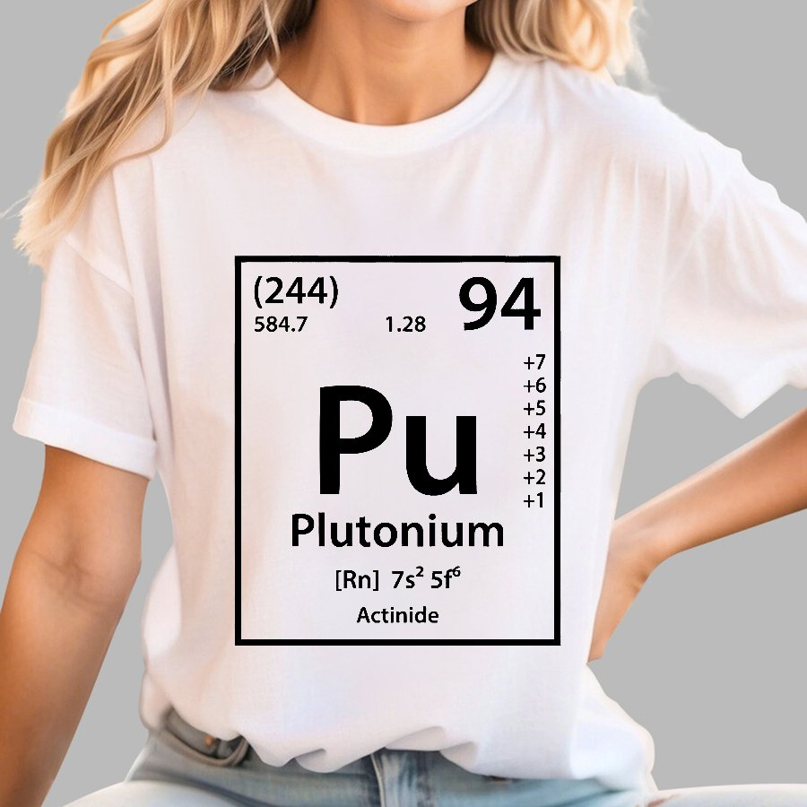 Plutonium Element Geek T-Shirt