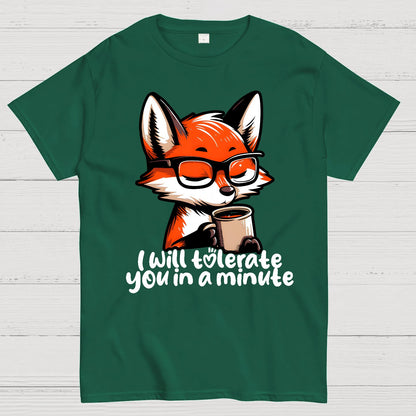 Tolerant Fox Geek T-Shirt