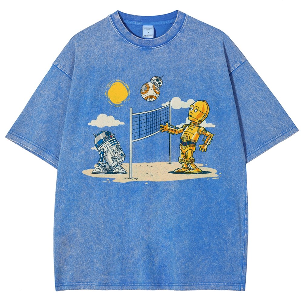 A New Serve Vintage Distressed T-shirt
