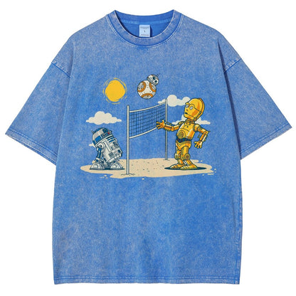 A New Serve Vintage Distressed T-shirt