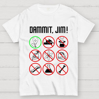 Darn It Jim Geek T-Shirt
