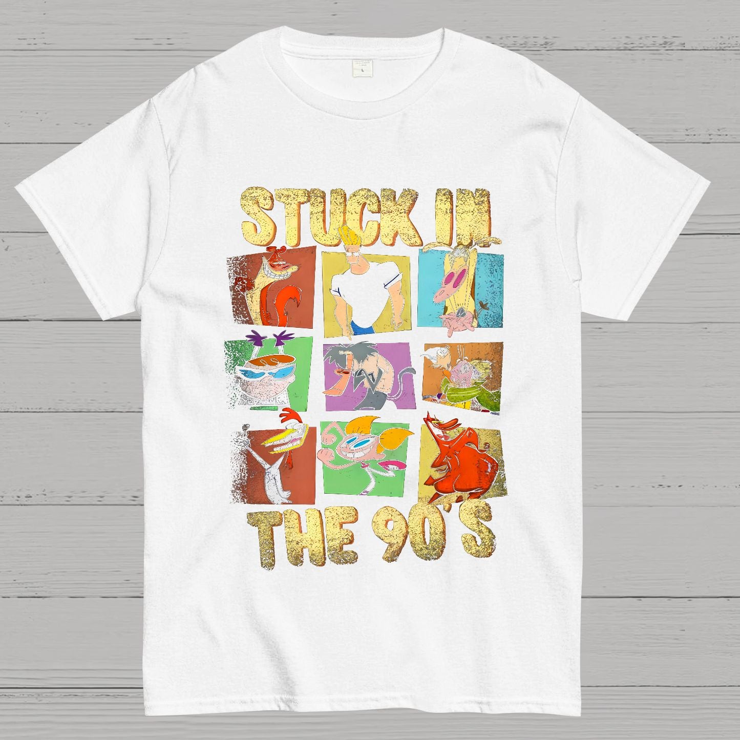 Stuck In The 90‘s Geek T-Shirt