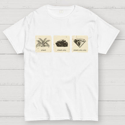 Internet Funny Plant.zip.zip Geek T-Shirt