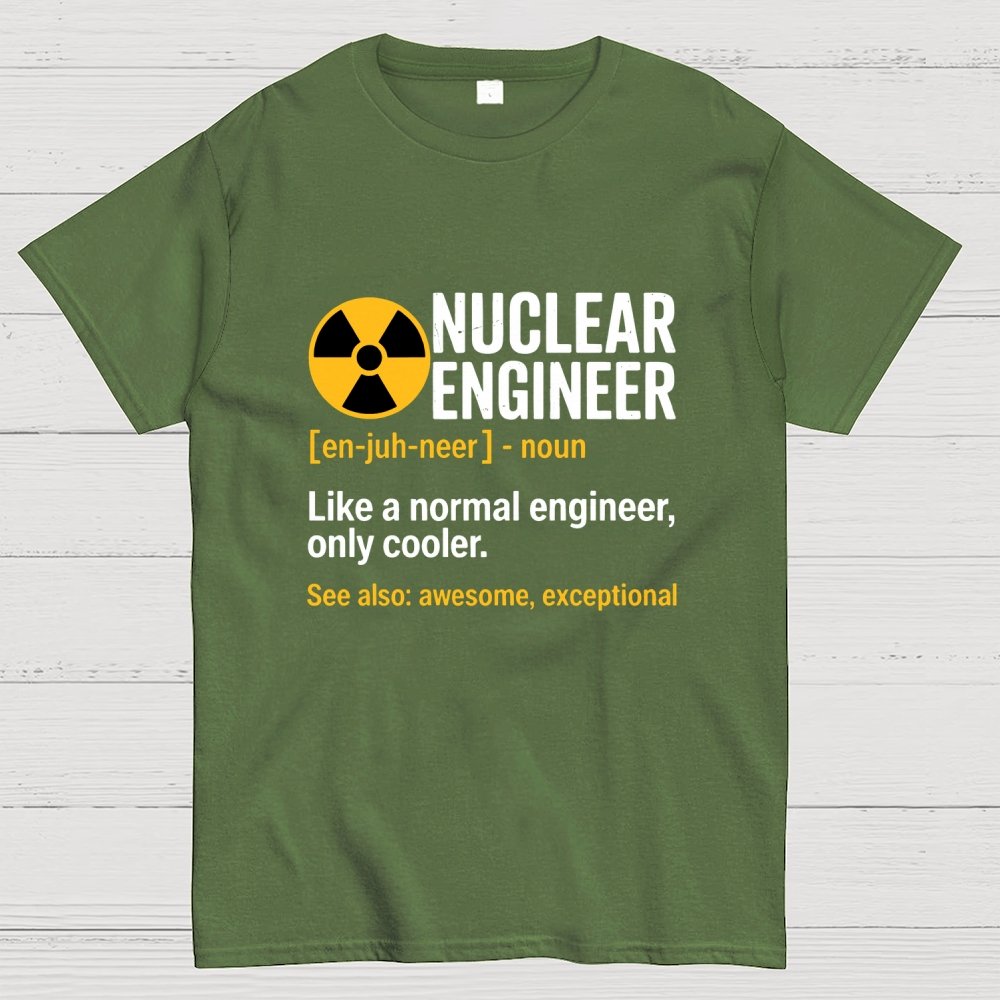 Nuclear Engineering Radioactive Chernobyl Geek T-Shirt
