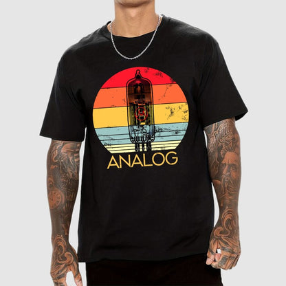 Vacuum Tube Analog Geek T-Shirt