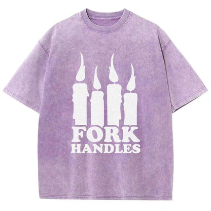 Or Is It Fork Handles？ Vintage Distressed T-shirt