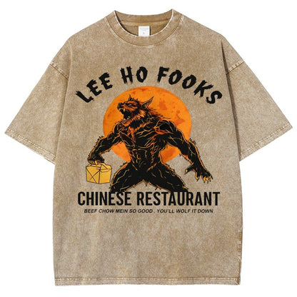 Lee Ho Fooks  Vintage Distressed T-shirt