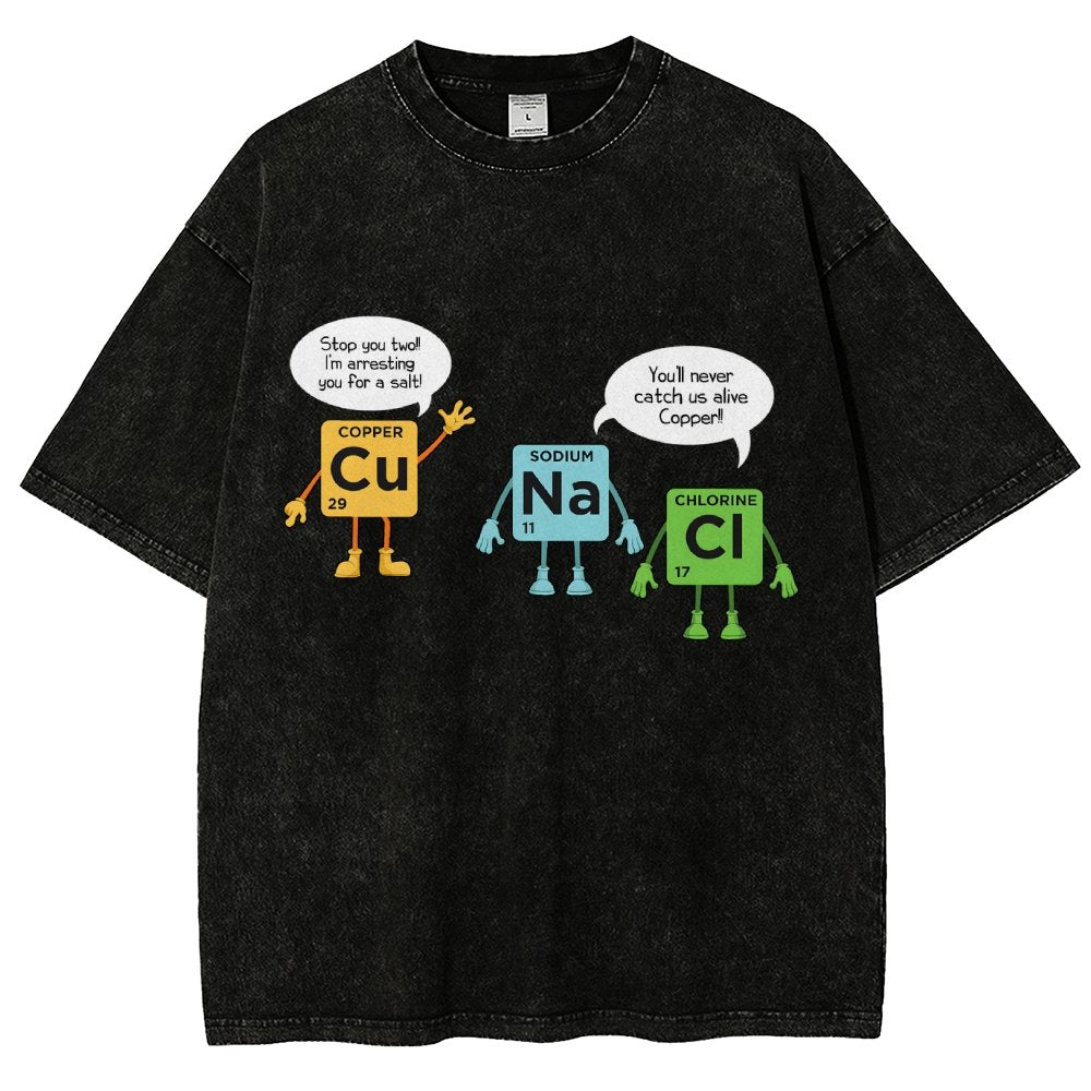 Science Funny Scientist Nerd Geeks Vintage Distressed T-shirt