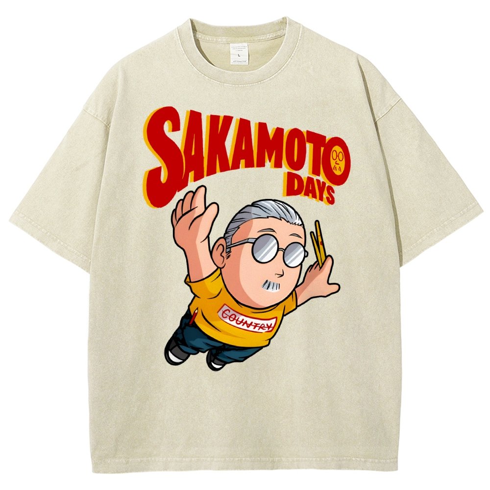 Flying Sakamoto Vintage Distressed T-shirt
