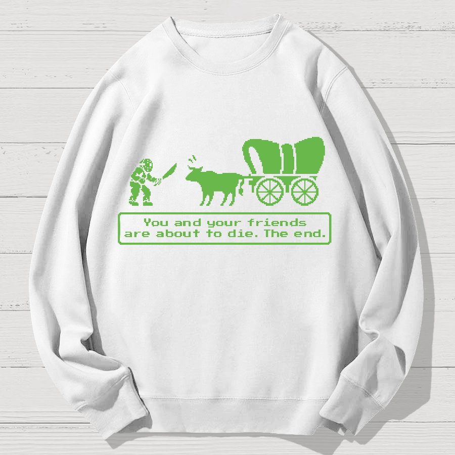 Oregon Horror Trail Geek Cotton Sweatshirt