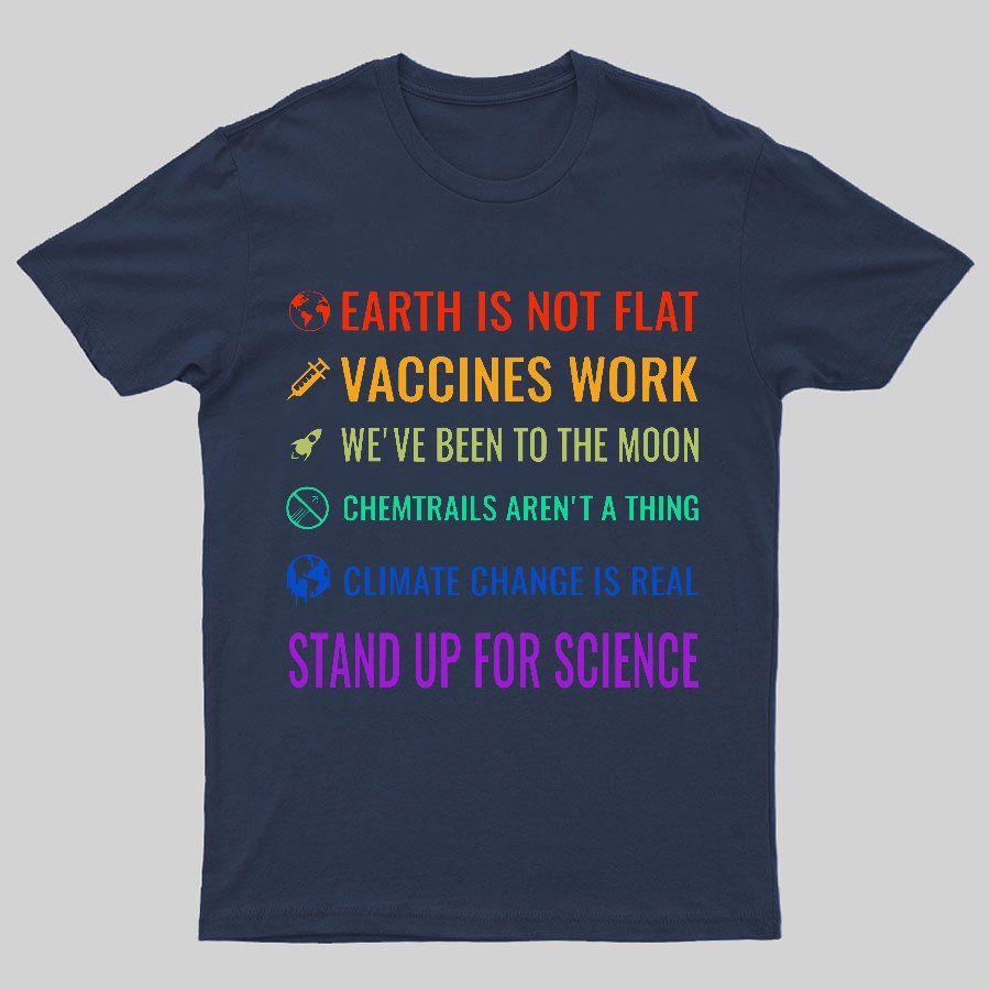 Stand Up For Science! Geeky T-Shirt