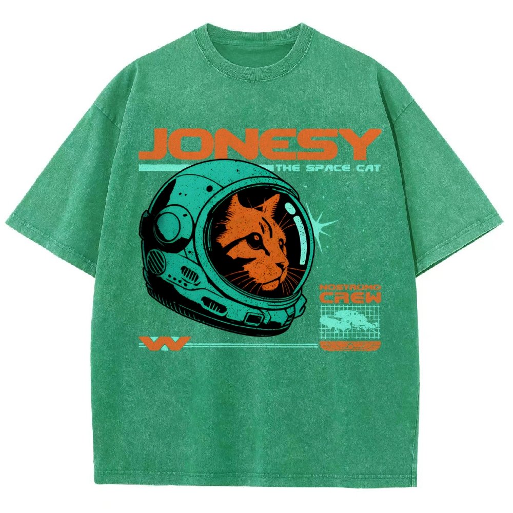 Jonesy The Space Cat Vintage Distressed T-shirt