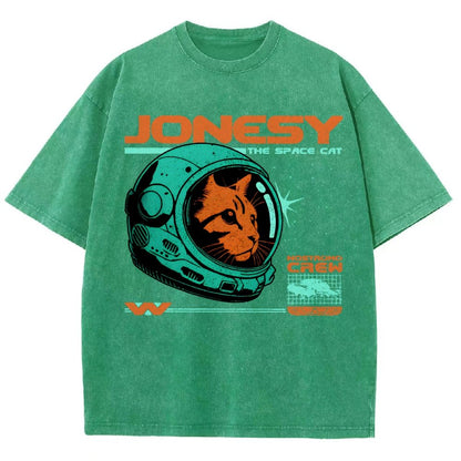 Jonesy The Space Cat Vintage Distressed T-shirt