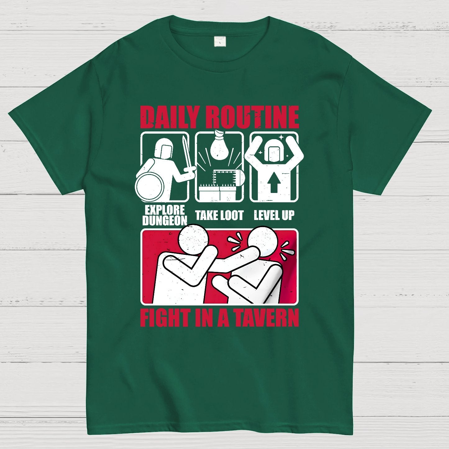 How To Dungeon Geek T-Shirt