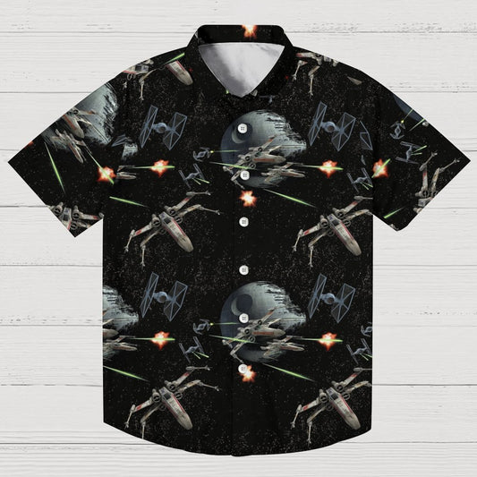 Tie The Fighter Geek Hawaiian Shirt