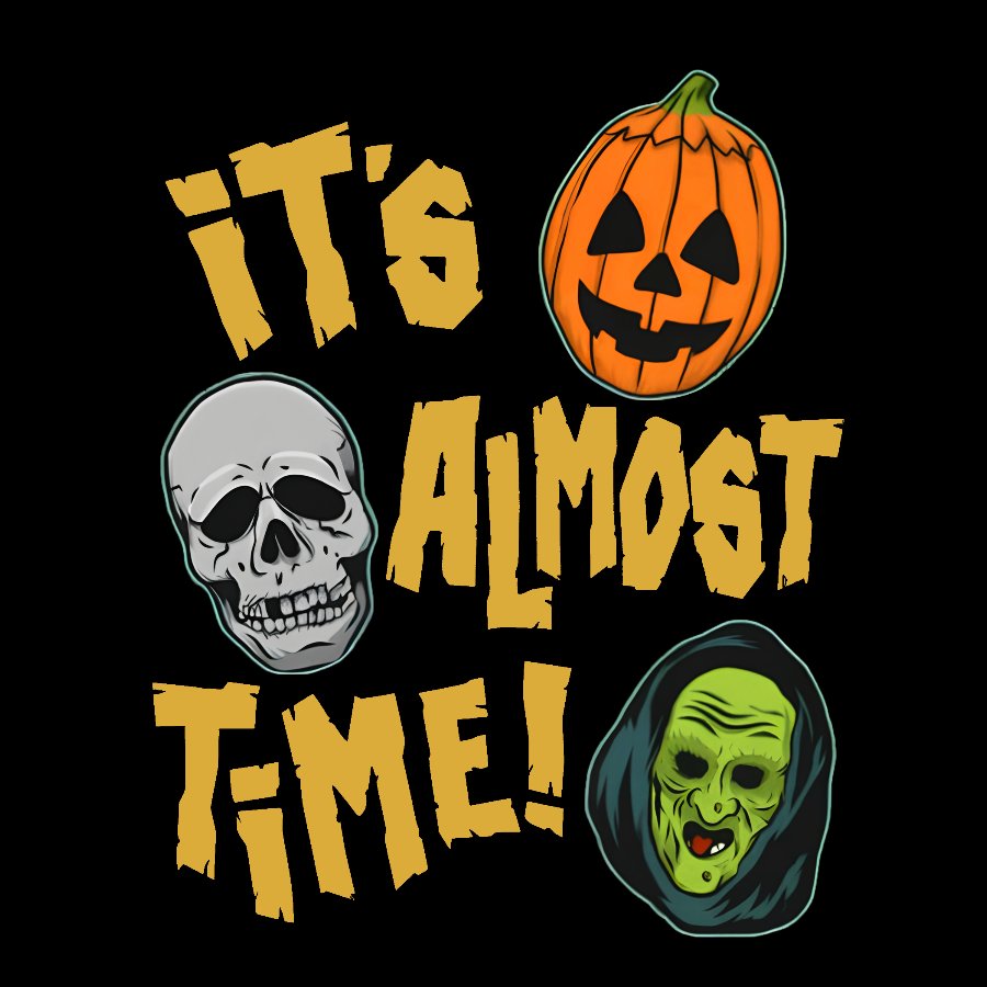 It‘s Almost Time ﻿Halloween Geeky T-Shirt