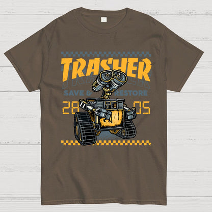Trasher Save and Restore Geek T-Shirt